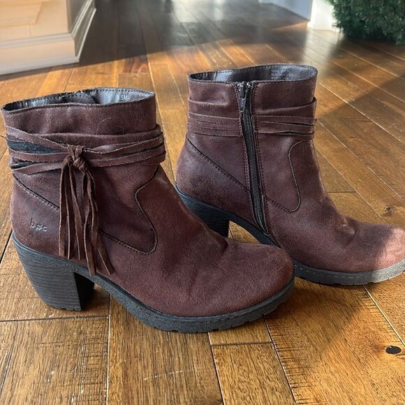 Born B.O.C Alicudi Brown Ankle Bootz Womens 9.5 - Picture 2 of 7
